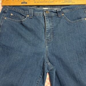 Charter Club Women's Blue Boot Cut Jeans, TUMMY SLIMMING CURVY BOOTCUT